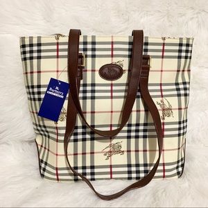 Burberry Blue Label Large Tote Bag